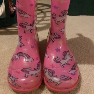 Girls rain boots